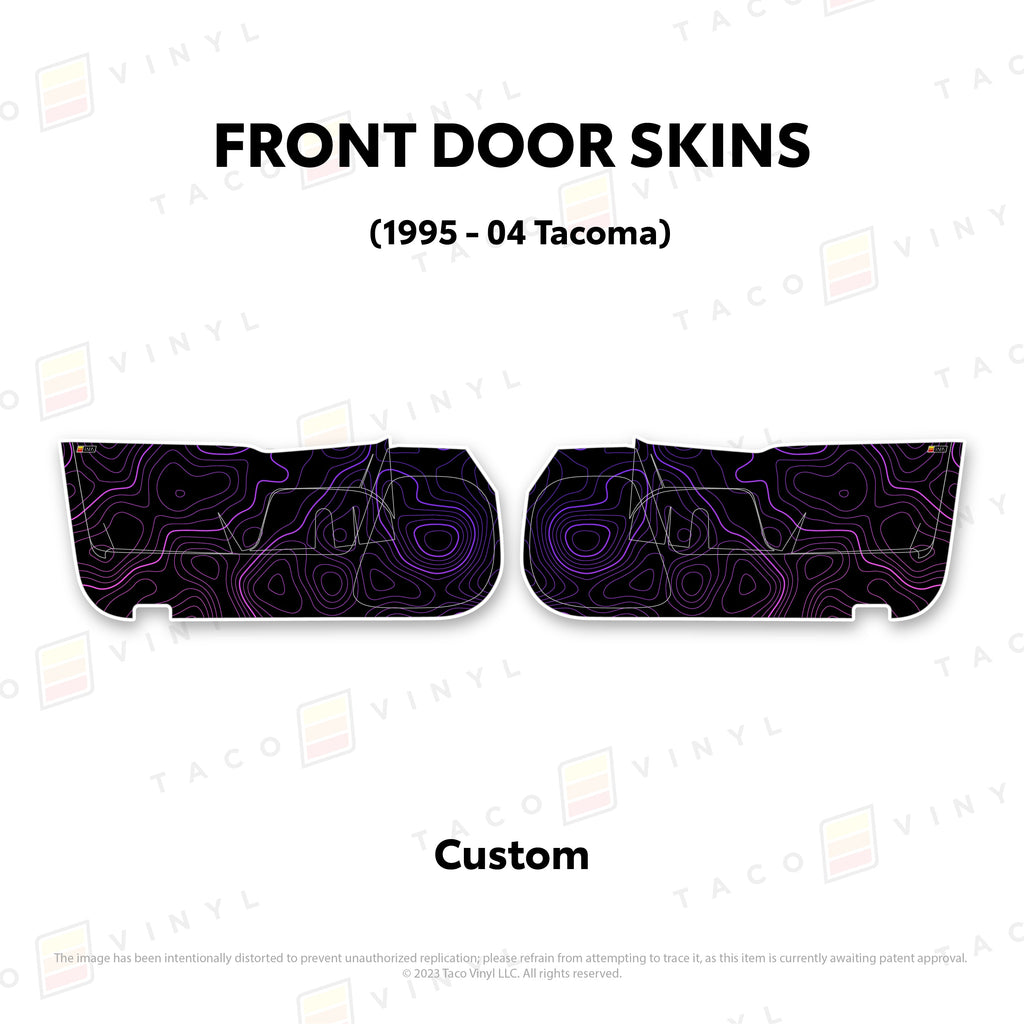 2010-24 4Runner Door Skins (Lower Section)