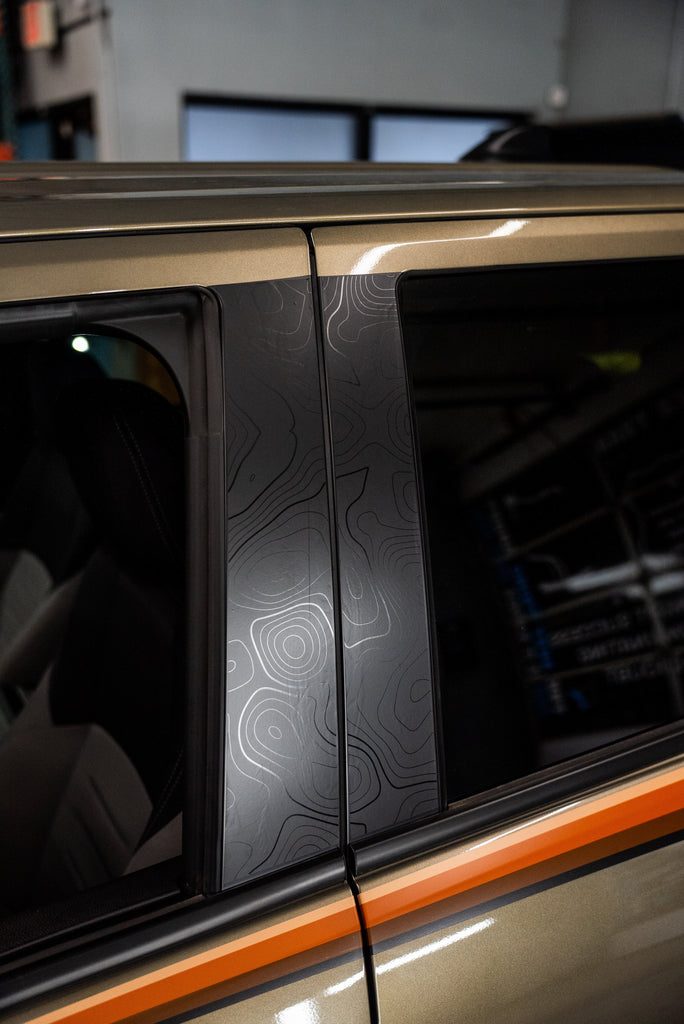 2024+ Tacoma/2025+ 4Runner Door Pillar Decals