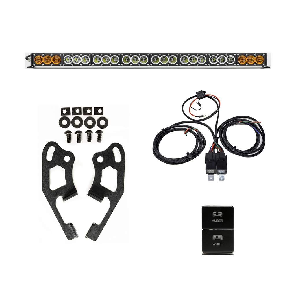 Dual Function Light Bar Sherpa Roof Rack Mounting Bracket Kit