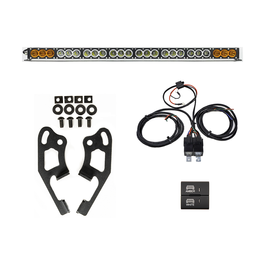 Dual Function Light Bar Sherpa Roof Rack Mounting Bracket Kit