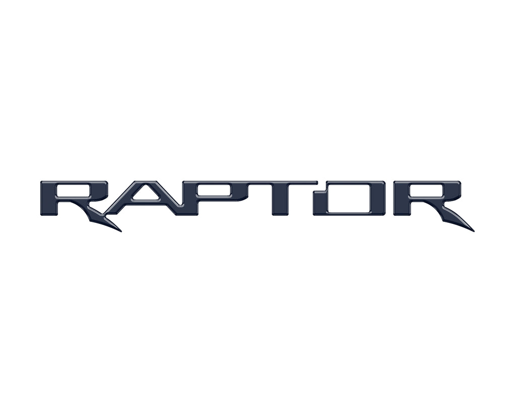 Raptor Tailgate Letter Inserts Fits 2017-2024 Ford F-150 Raptor