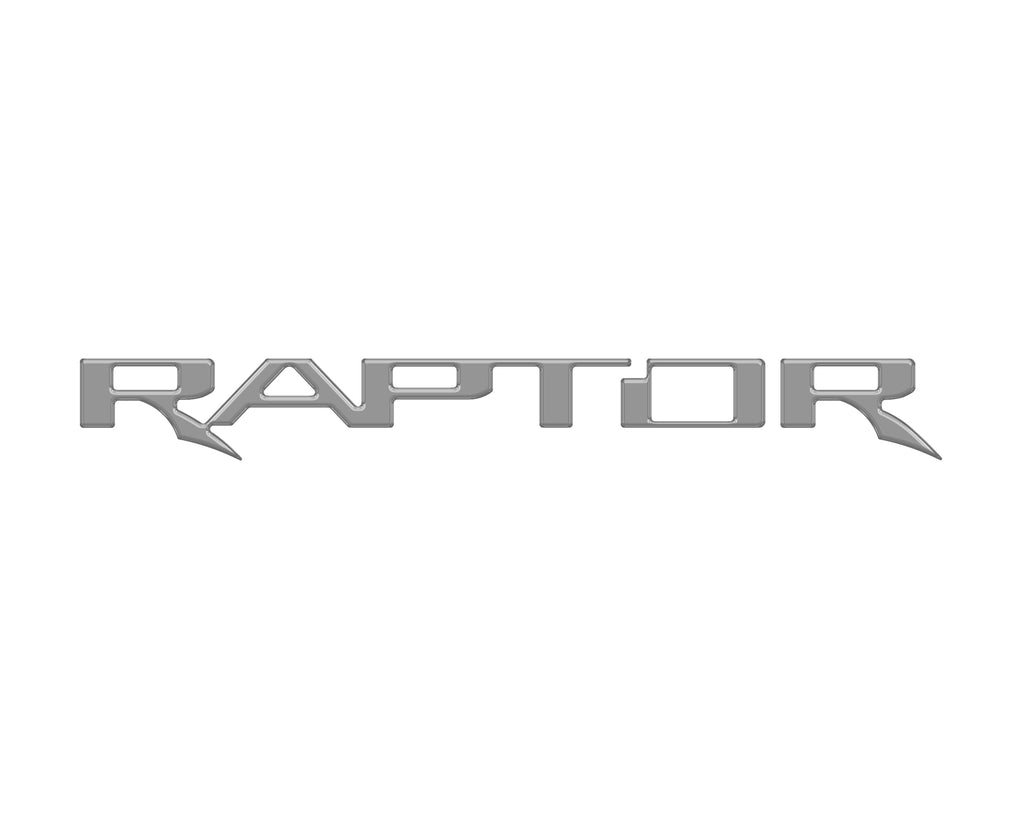 Raptor Tailgate Letter Inserts Fits 2017-2024 Ford F-150 Raptor