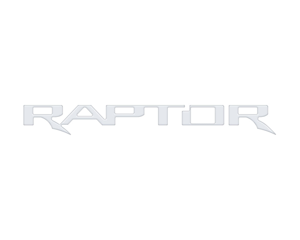 Raptor Tailgate Letter Inserts Fits 2017-2024 Ford F-150 Raptor
