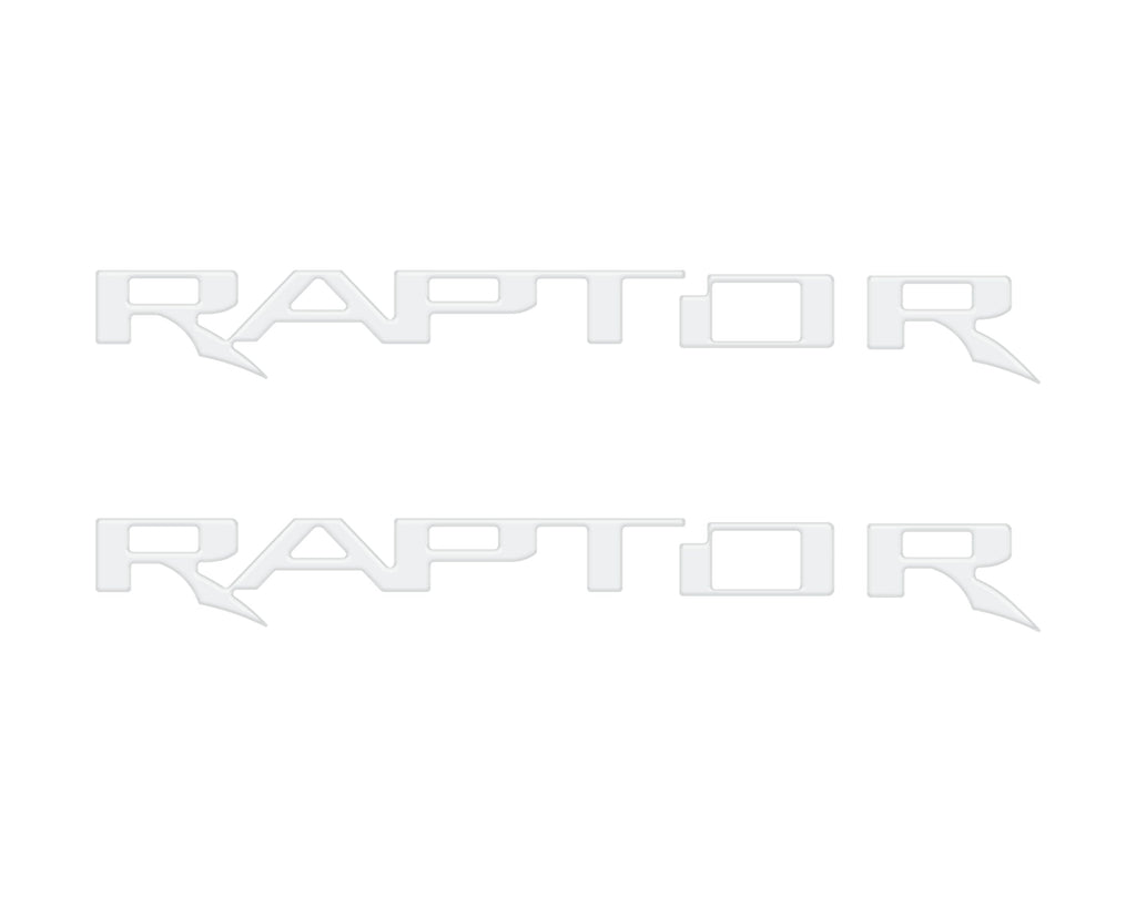 Hood Cowl Emblem Inserts Fits 2021-2026 Ford F-150/Bronco Raptor