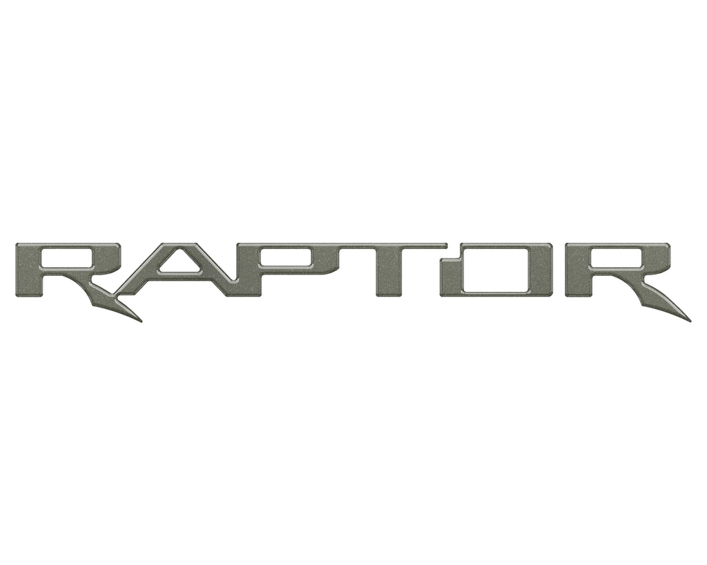 Raptor Tailgate Letter Inserts Fits 2017-2024 Ford F-150 Raptor