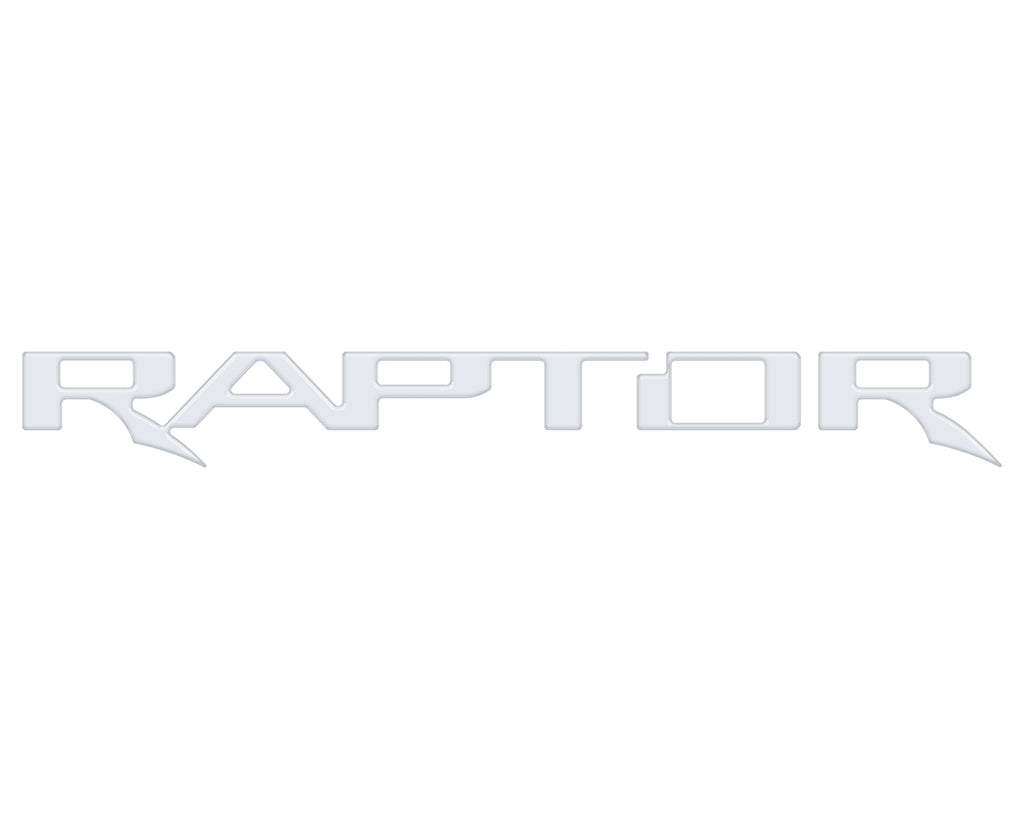 Raptor Tailgate Letter Inserts Fits 2017-2024 Ford F-150 Raptor