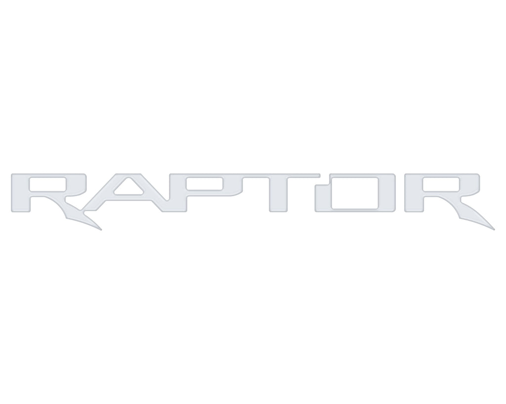 Raptor Tailgate Letter Inserts Fits 2017-2024 Ford F-150 Raptor