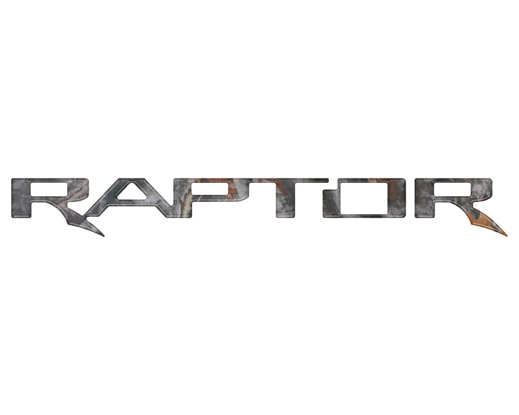 Raptor Tailgate Letter Inserts Fits 2017-2024 Ford F-150 Raptor