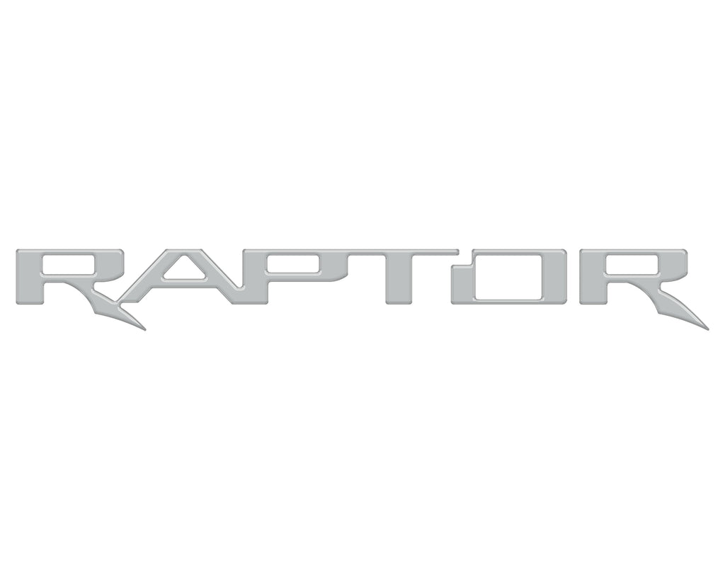Raptor Tailgate Letter Inserts Fits 2017-2024 Ford F-150 Raptor