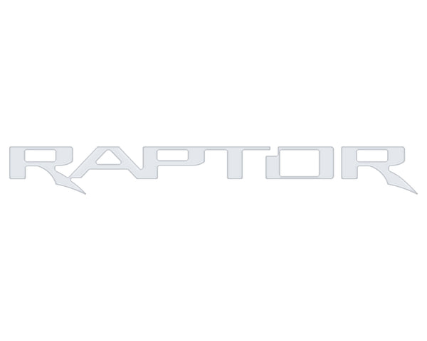 Raptor Tailgate Letter Inserts Fits 2017-2024 Ford F-150 Raptor