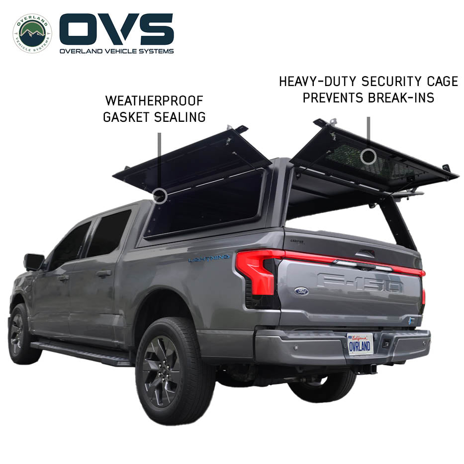 OVS Expedition PRO truck cap on a 2021-2027 Ford F-150 - view 3