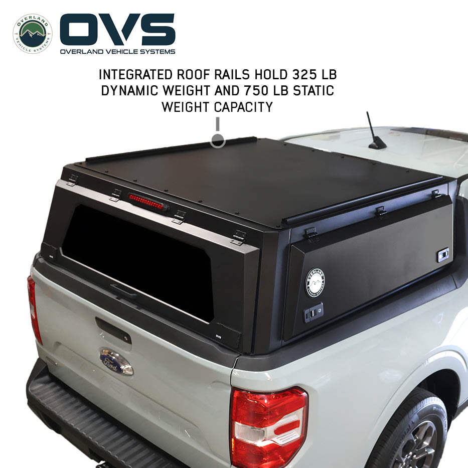 OVS Expedition PRO truck cap on a 2022-2027 Ford Maverick - view 10