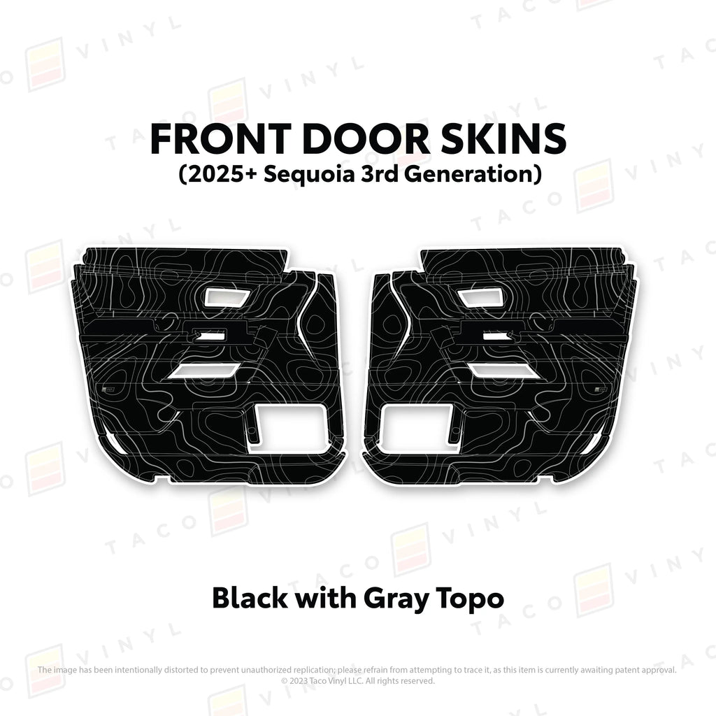 2023+ Sequoia Door Skins