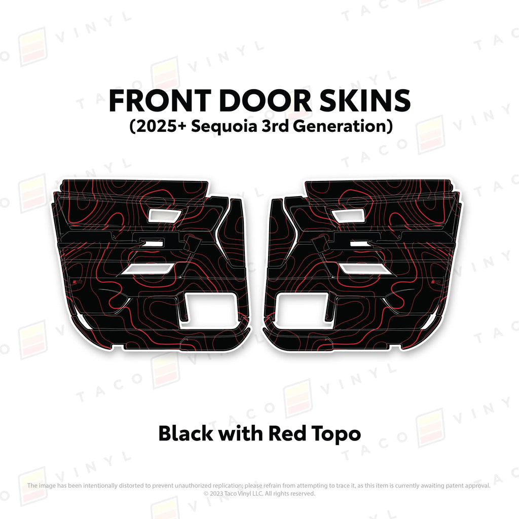 2023+ Sequoia Door Skins