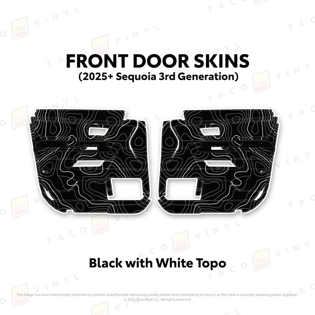 2023+ Sequoia Door Skins