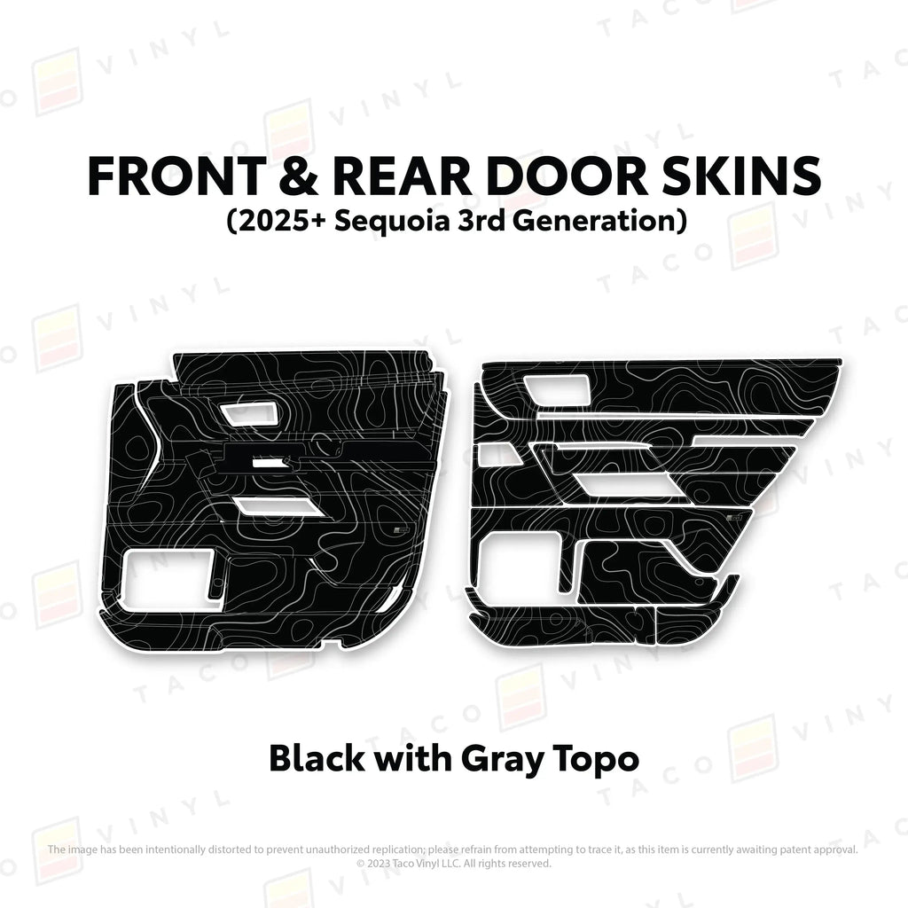 2023+ Sequoia Door Skins