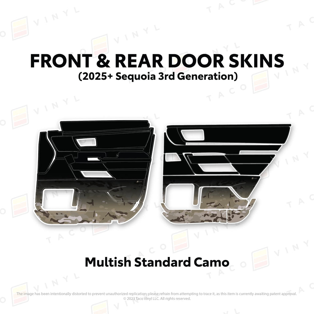 2023+ Sequoia Door Skins