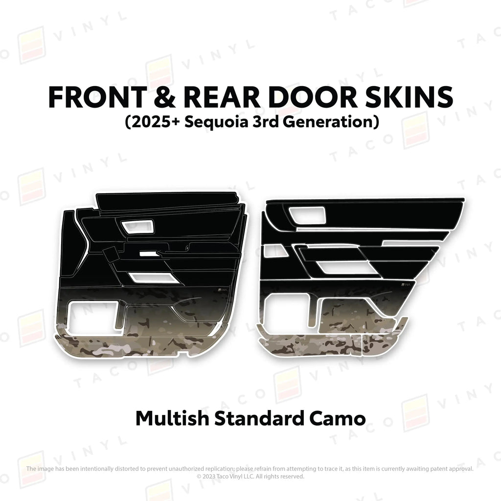 2023+ Sequoia Door Skins