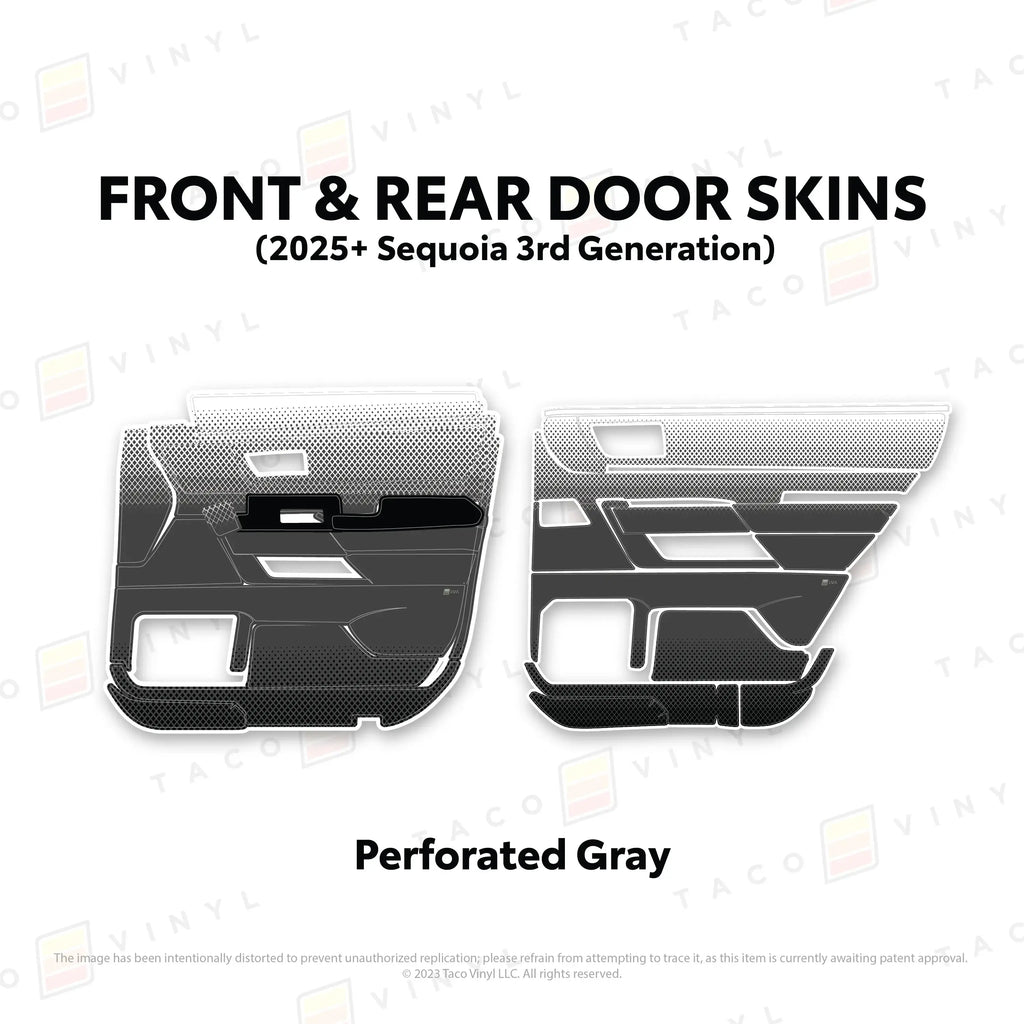 2023+ Sequoia Door Skins