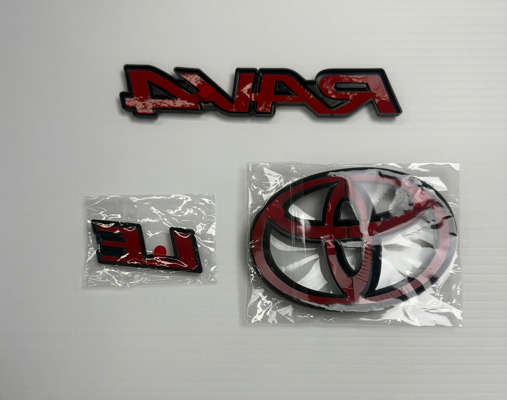 Plastic Overlays for 2019-24 Rav4