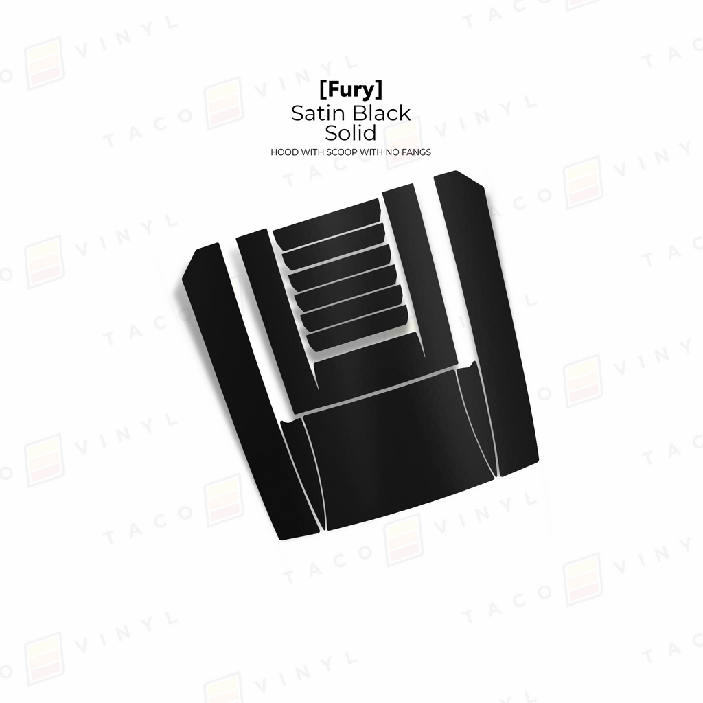 2024+ Tacoma/2025+ 4Runner Fury Hood Scoop Stamp