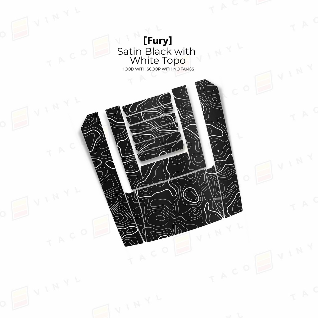 2024+ Tacoma/2025+ 4Runner Fury Hood Scoop Stamp