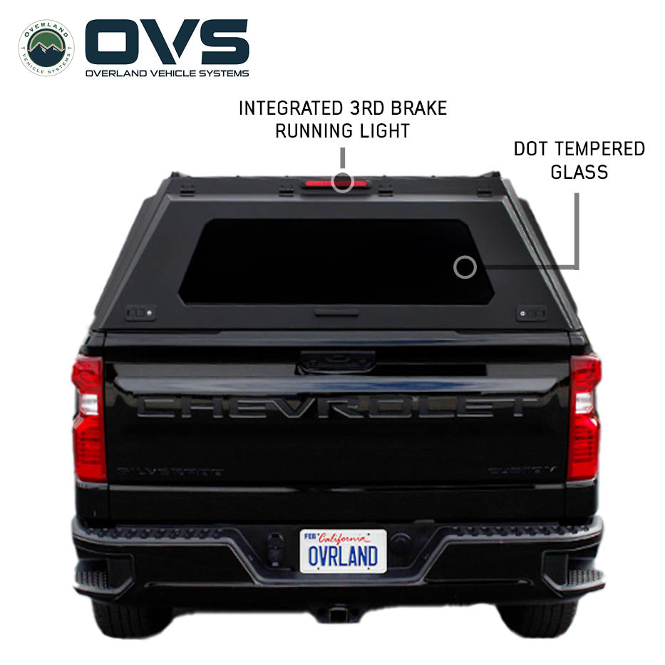 OVS Expedition PRO truck cap on a 2019-2027 Chevy Silverado / GMC Sierra 1500 - view 4