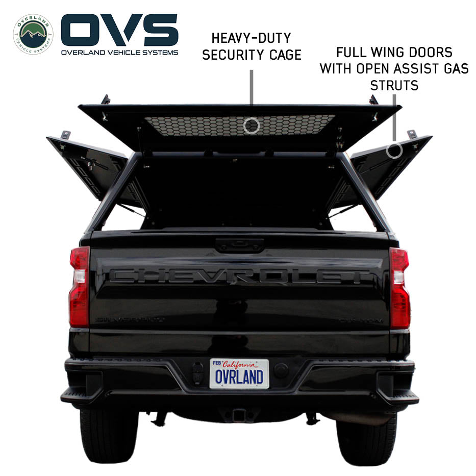 OVS Expedition PRO truck cap on a 2019-2027 Chevy Silverado / GMC Sierra 1500 - view 5