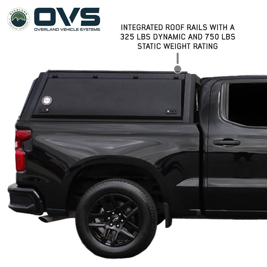 OVS Expedition PRO truck cap on a 2019-2027 Chevy Silverado / GMC Sierra 1500 - view 6