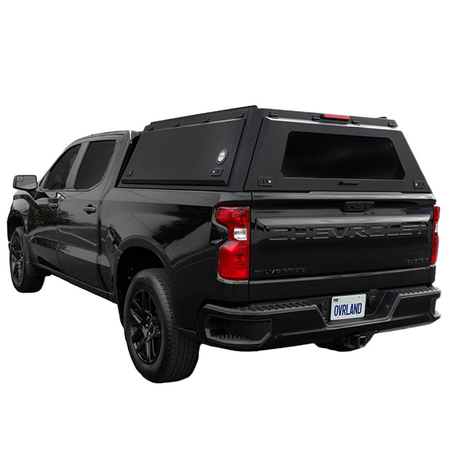 OVS Expedition PRO truck cap on a 2019-2027 Chevy Silverado / GMC Sierra 1500