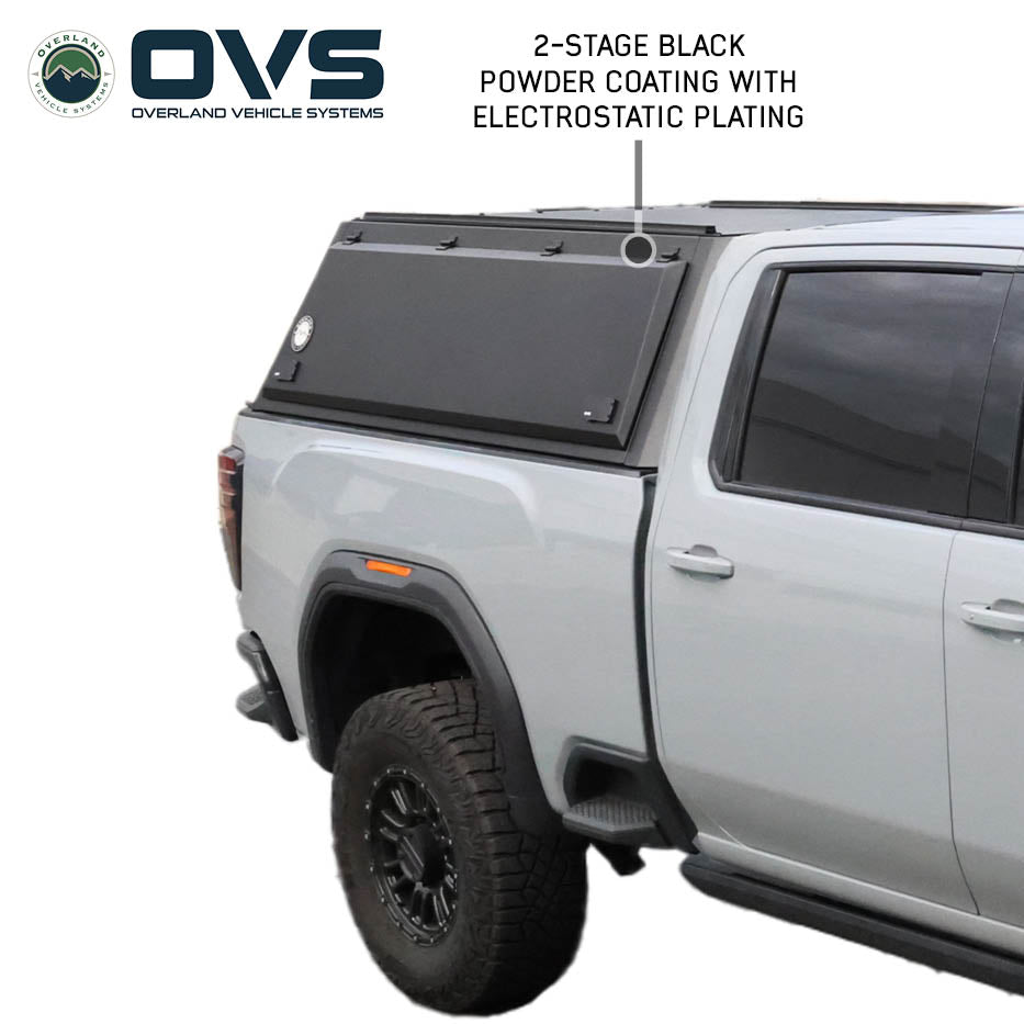 OVS Expedition PRO truck cap on a 2020-2027 Chevy Silverado / GMC Sierra 2500/3500 HD - view 7