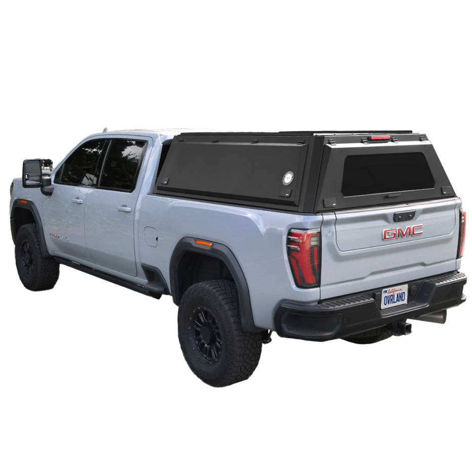 OVS Expedition PRO truck cap on a 2020-2027 Chevy Silverado / GMC Sierra 2500/3500 HD