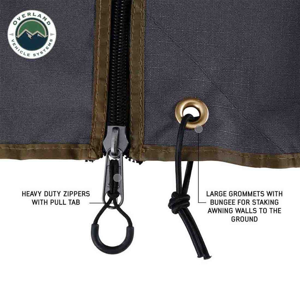 HD Nomadic 180 LTE Awning Wall with Windows