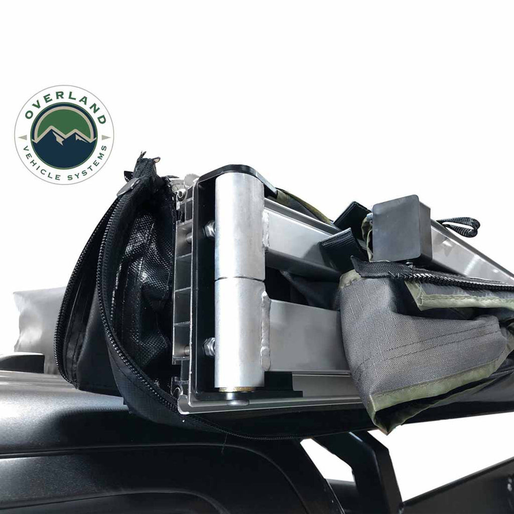 HD Nomadic 270 LT Awning - Dark Gray With Black Travel Cover Universal