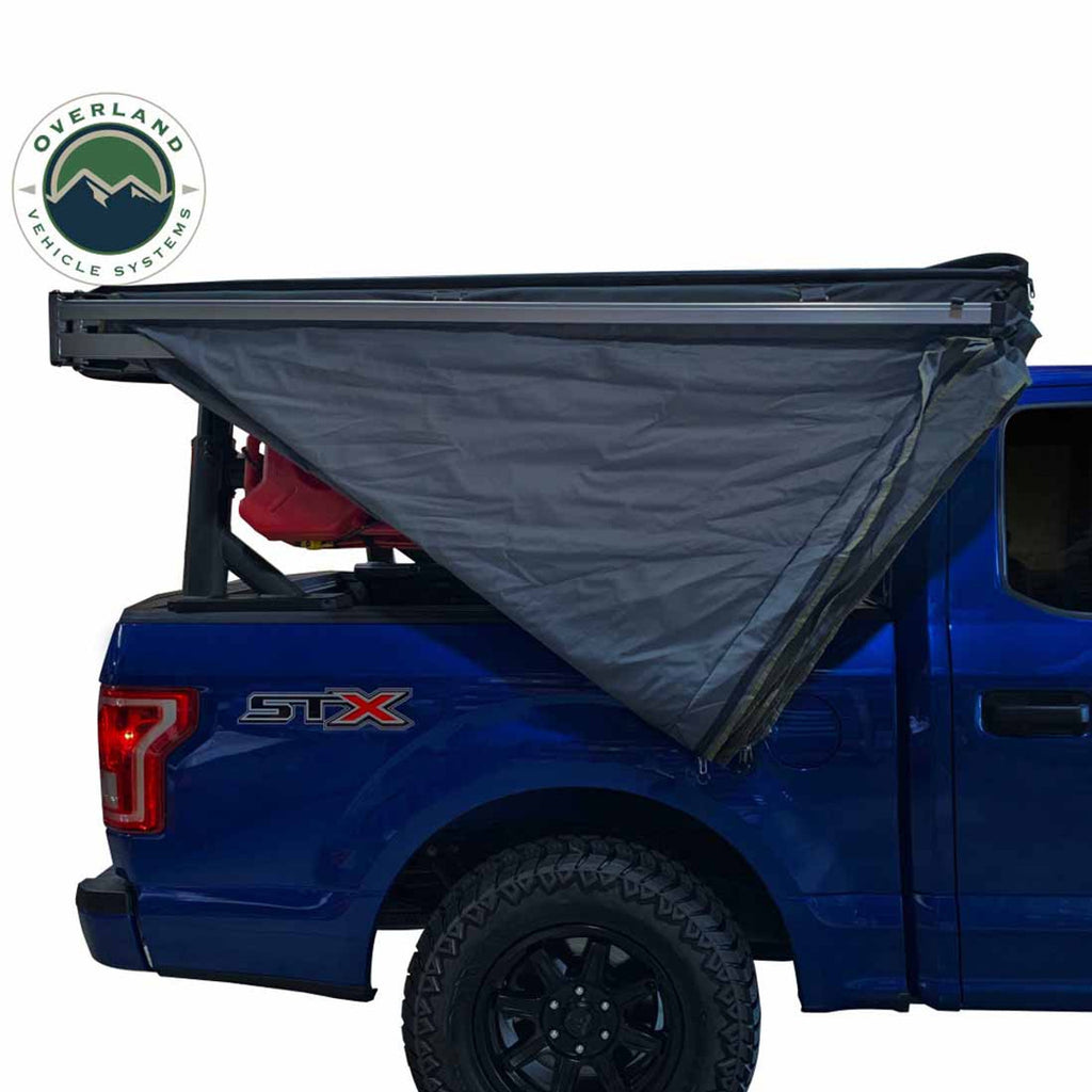 HD Nomadic 270 LT Awning - Dark Gray With Black Travel Cover Universal