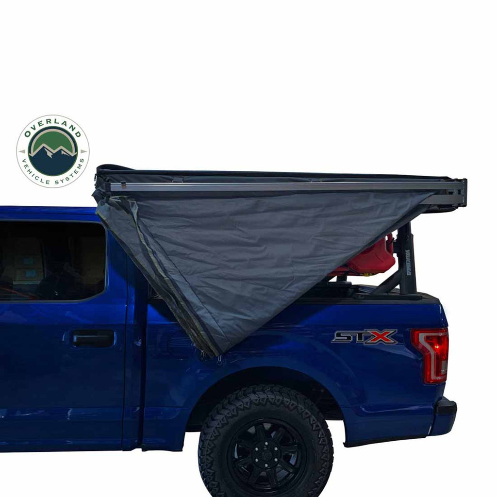 HD Nomadic 270 LT Awning - Dark Gray With Black Travel Cover Universal