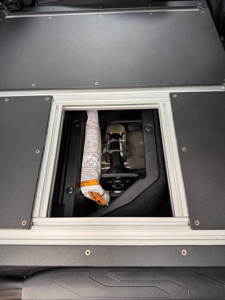 Rear Seat Delete Kit Toyota Tacoma 3rd Gen.