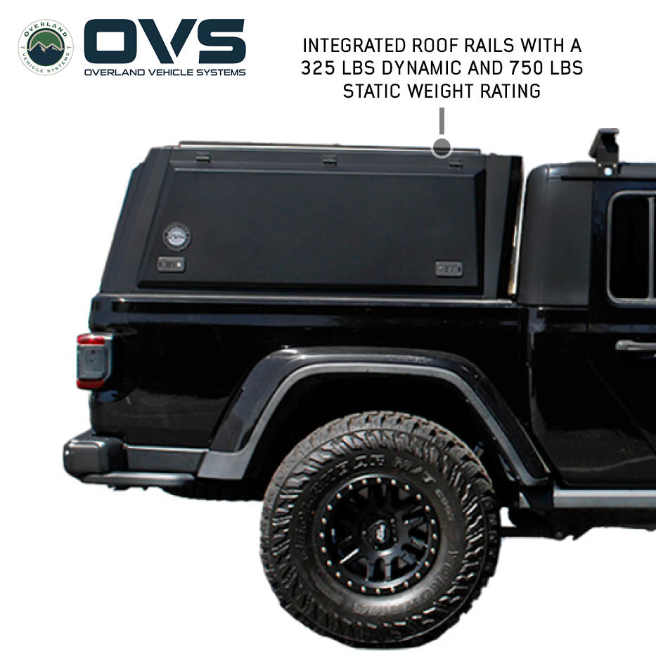 OVS Expedition PRO truck cap on a 2020-2027 Jeep Gladiator - view 5