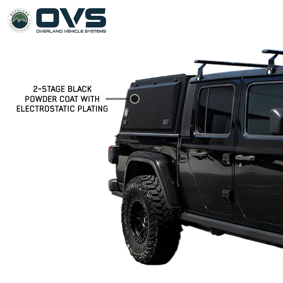 OVS Expedition PRO truck cap on a 2020-2027 Jeep Gladiator - view 6