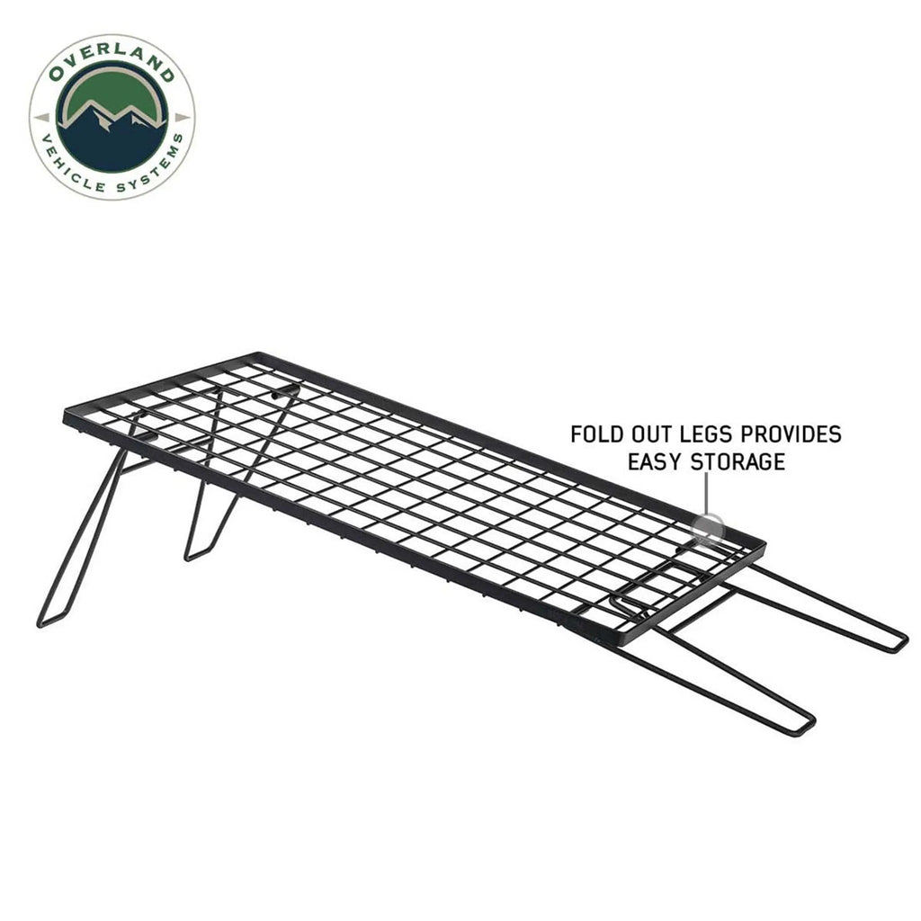 Kick It Collapsible Camp Table - Wood Base & Storage Bag