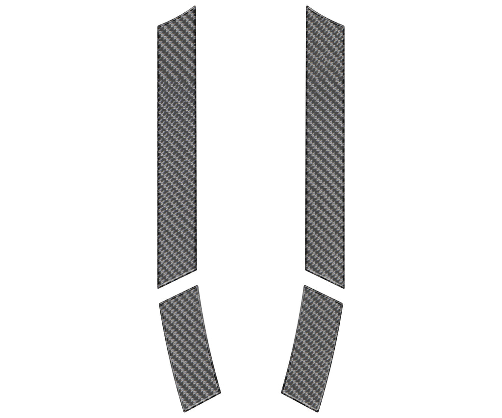 Upper C Pillar Overlays Fits 2024-2026 Toyota Land Cruiser & Lexus GX550