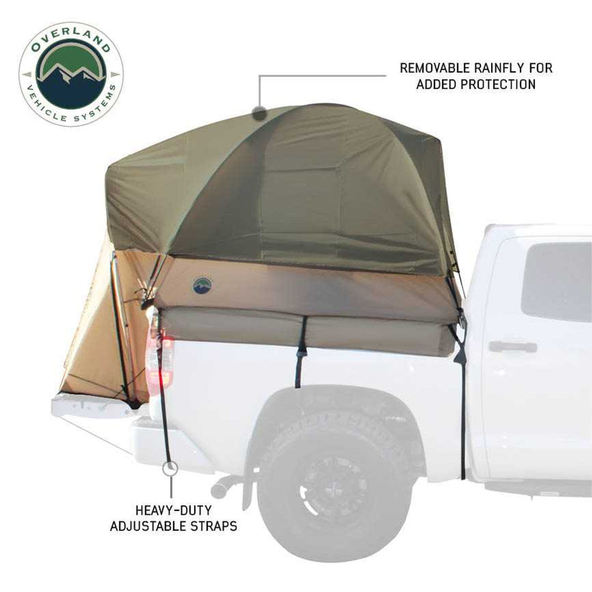 pick up bed tent CALI RAISED LED