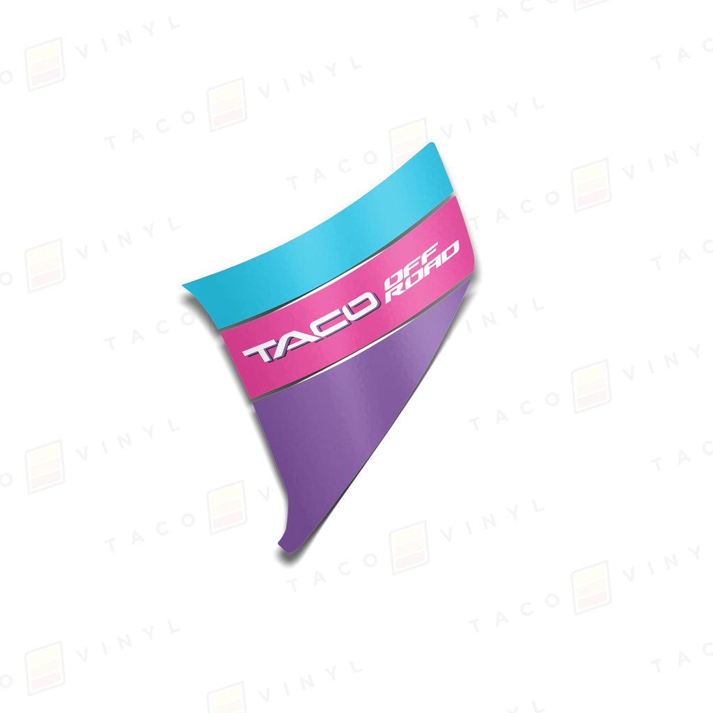 2024+ Tacoma Lower Bedside Decals - TACO Graphics