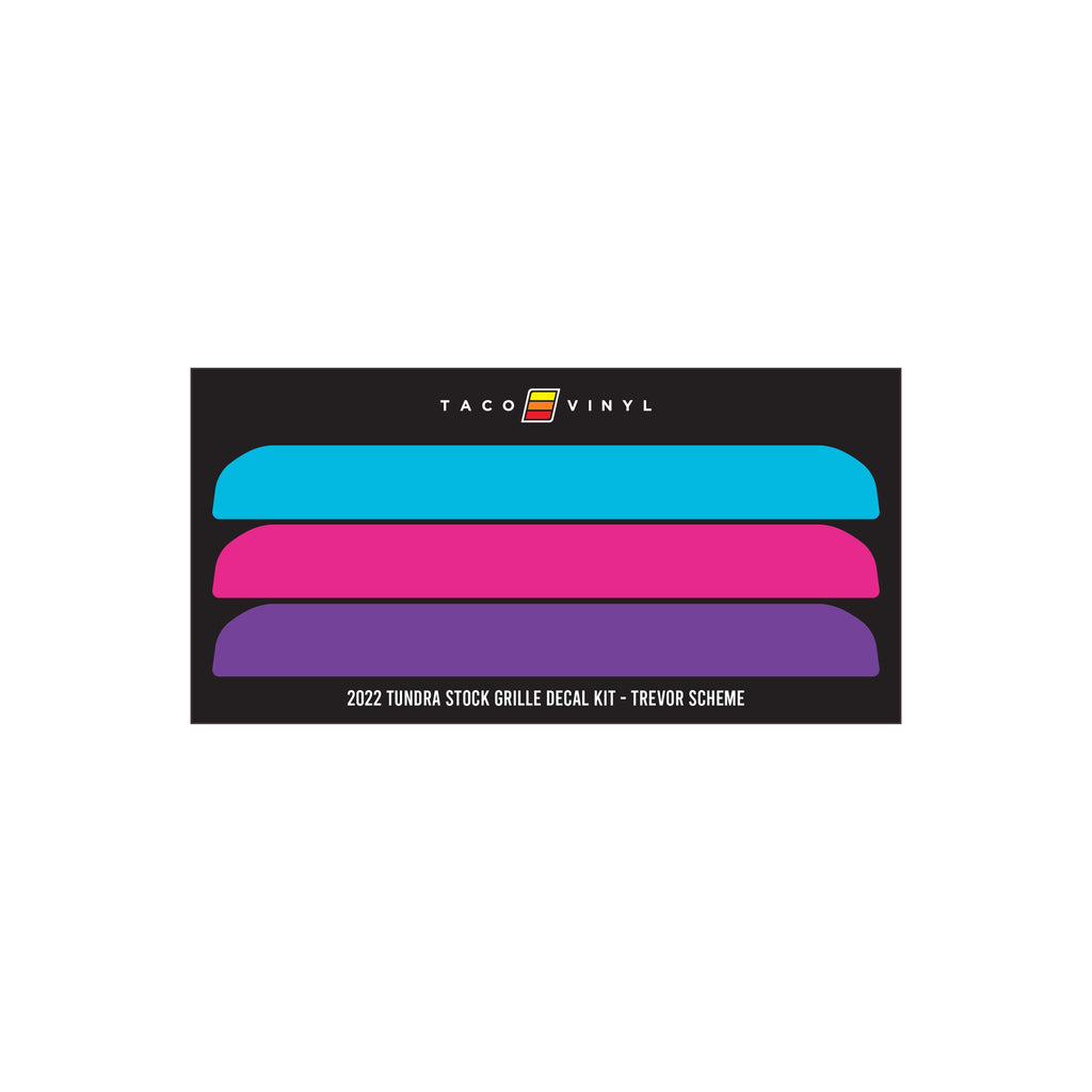 2022+ Tundra Offroad Grille Decal