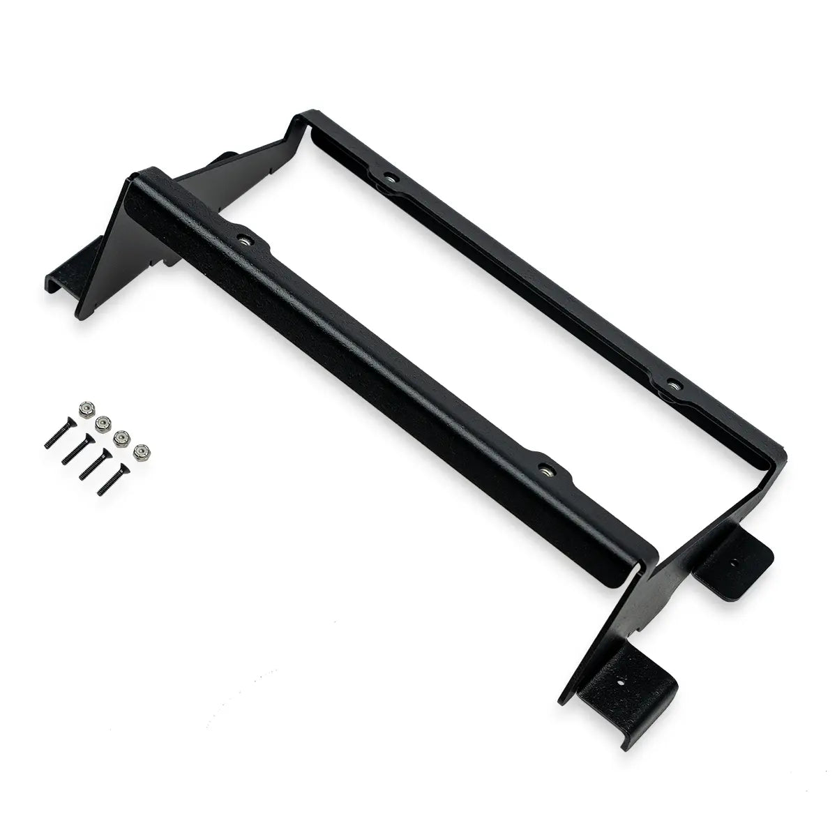 thumbnail image 2 of Xotic Tech Black Aluminum License Plate Bracket – Front Mount – For Toyota Tacoma 4Runner – UB013 2 of 4