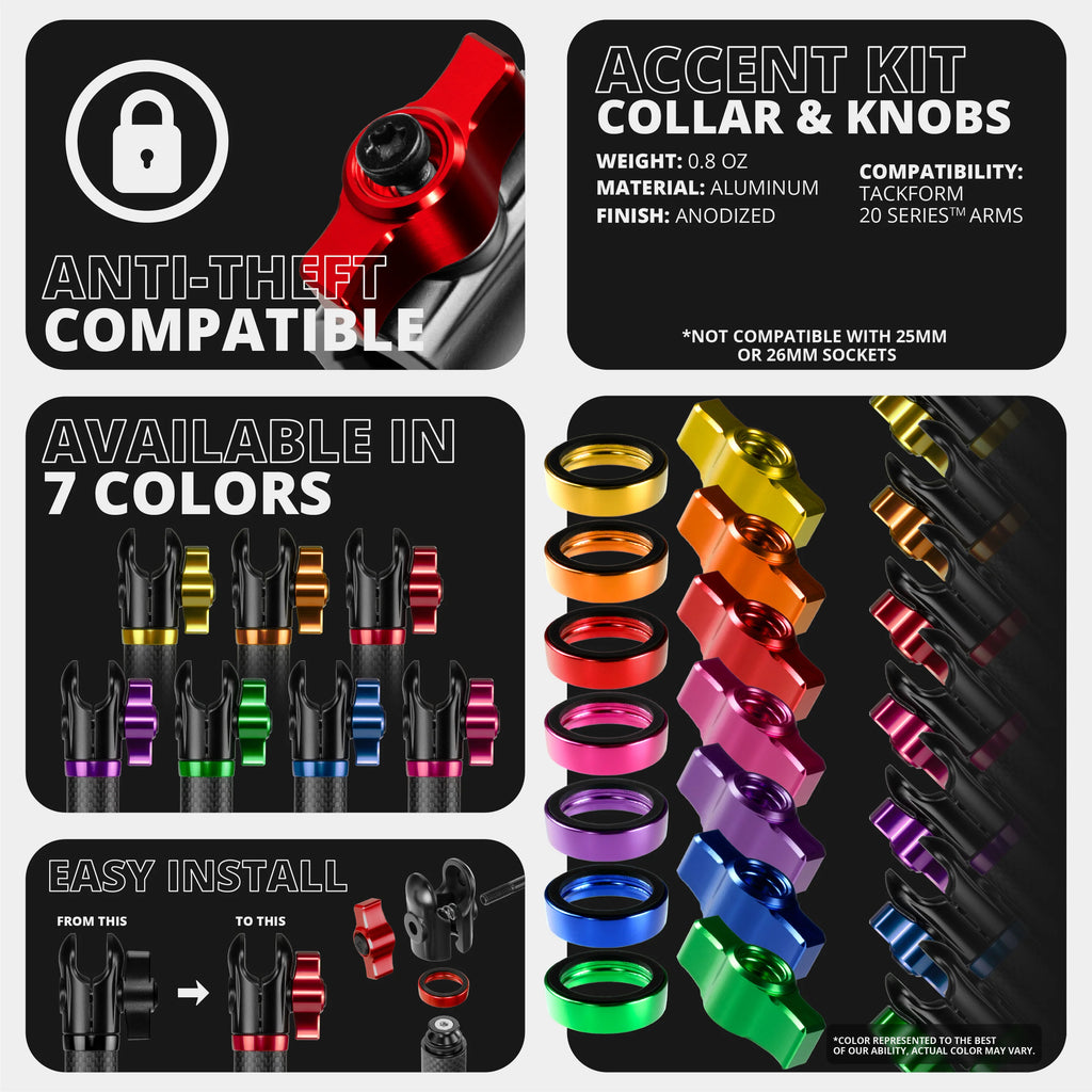 8 Gang Auxbeam Holder | TRAXX™ - Assault Track Base | 2