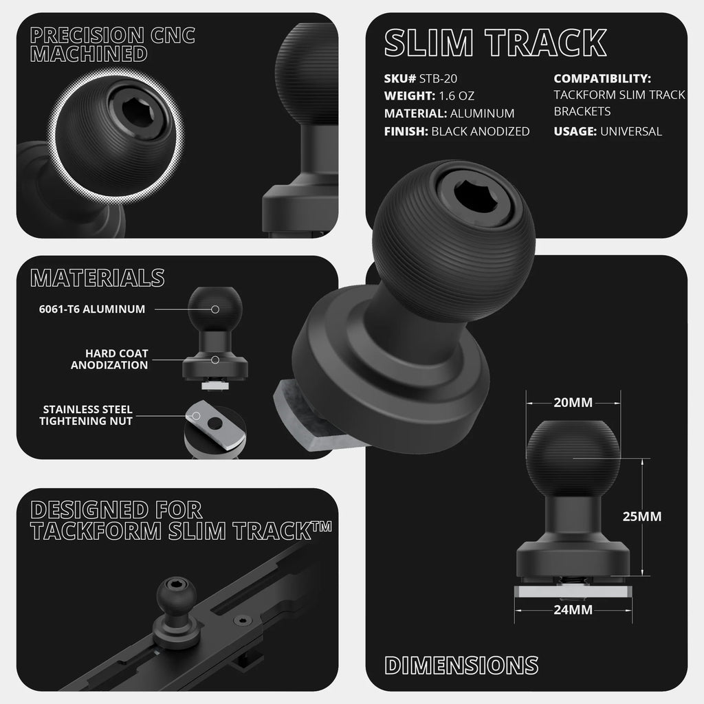 MagSafe Wireless Charging Phone Holder | TRAXX™ - Slim Track Base | 3.5