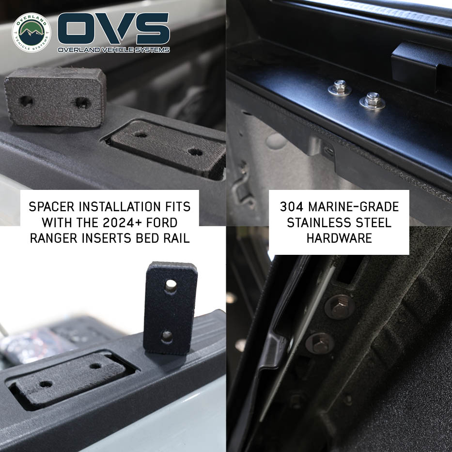 OVS Expedition PRO truck cap on a 2024-2025 Ford Ranger - view 3