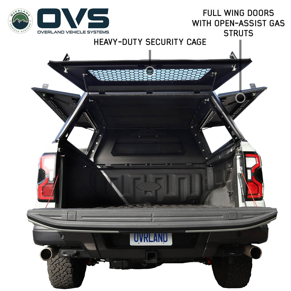 OVS Expedition PRO truck cap on a 2024-2025 Ford Ranger - view 4