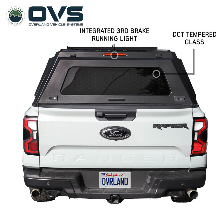 OVS Expedition PRO truck cap on a 2024-2025 Ford Ranger - view 5